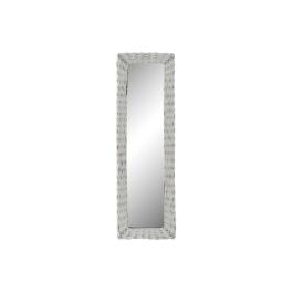 Espejo de pared DKD Home Decor Blanco Cottage Trenzado 43 x 4 x 132,5 cm Precio: 100.79000041. SKU: S3029744
