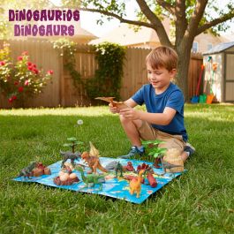 Set de Dinosaurios Colorbaby 18 x 10 x 6 cm 30 piezas 4 Unidades