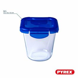 Pyrex PYR3426470285155 Juego 3 Recipientes Cook&Go Cristal con Tapa Hermética para Pasta 12x12 cm 0.8 L