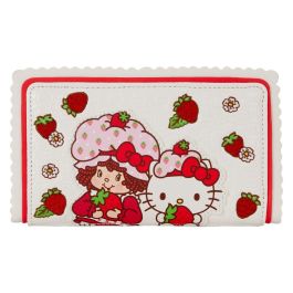 Loungefly Cartera Hello Kitty & Friends x Strawberry Scented, Billetera de Cuero Sintético con Aroma a Fresa, 7 Ranuras, 16.5x10cm Precio: 35.58999983. SKU: B1E5QQMATL