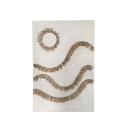 DKD Home Decor Decoración Pared Scandi Blanco Natural MDF y Fibra 120x80x5 cm Precio: 106.50000009. SKU: B1CTL7EAZG