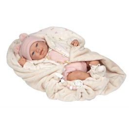 Muñeca reborn arias 45 cm elba c/manta Muñeca reborn arias 45 cm elba c/manta