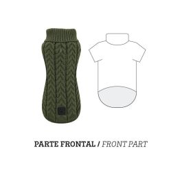 Jersey Punto Trenza Verde