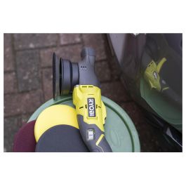 Ryobi R18P-0 Pulidora a Batería para Coche, 7500 RPM, 12.5 cm