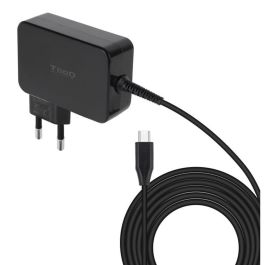 TOOQ Cargador portatil gan USB-C pd 100W, negro
