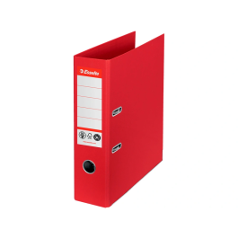 Esselte Archivador de palanca n 1 co2 neutral DIN A4 Cartón forrado Lomo 75 mm Rojo Vivida