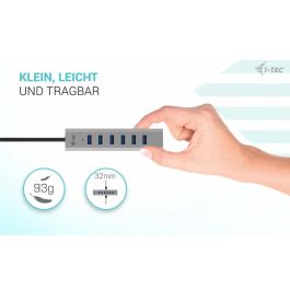 Hub USB i-Tec C31HUBMETAL703