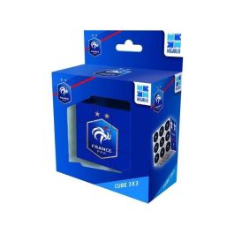 Megableu FFF Cubo 3x3 Rompecabezas con Logotipos y Colores Oficiales del Equipo de Francia Los Blues Megableu FFF Cubo 3x3 Rompecabezas con Logotipos y Colores Oficiales del Equipo de Francia Los Blues