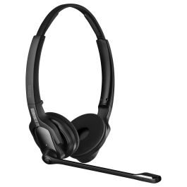 EPOS Auriculares Inalámbricos Impact D 30 USB ML para Oficina/Centro de Llamadas, Binaurales, Negro