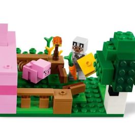 Juego de construccion la casa cerdo bebé 238 piezas lego minecraft Juego de construccion la casa cerdo bebé 238 piezas lego minecraft