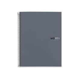 Bloc Miquelrius The Original Notebook 1 Micro.Tapa Extra A4 80H 90G Cuadric.5X5 Gris Grafito 5 unidades Precio: 30.50000052. SKU: B1AB2RPAEY