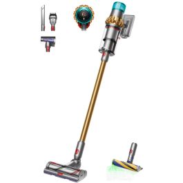 Dyson V15 Detect Absolute Aspiradora Escoba sin Cable, 60 min, Filtración HEPA, Ciclónico, Oro Precio: 772.88999986. SKU: B12C45ZPK6