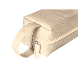 Liderpapel Estuche Portatodo Classic Rectangular con Asa Crema 210x70mm