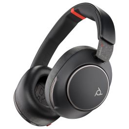 HP Voyager Surround 85 UC Auriculares Bluetooth USB-C/A Negros con Base de Carga para Llamadas y Música