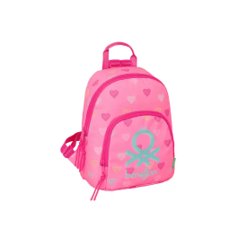 Safta Mochila Mini Benetton Heart 300x250x130 mm Precio: 29.6899999. SKU: B15DMGP2ZD