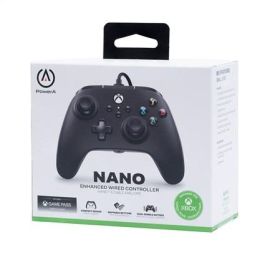 Power A XBGP0024-01 Nano Enhanced Mando con Cable para Xbox Series X/S, Xbox One y PC, Negro - Compacto con Botones Asignables Power A XBGP0024-01 Nano Enhanced Mando con Cable para Xbox Series X/S, Xbox One y PC, Negro - Compacto con Botones Asignables