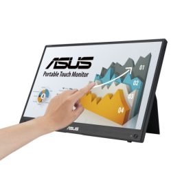 ASUS ZenScreen MB16AHT 39,6 cm (15.6") 1920 x 1080 Pixeles Full HD Pantalla táctil Negro ASUS ZenScreen MB16AHT 39,6 cm (15.6") 1920 x 1080 Pixeles Full HD Pantalla táctil Negro