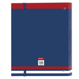 Carpeta de anillas Safta University A4 Rojo Azul marino (27 x 32 x 3.5 cm) Carpeta de anillas Safta University A4 Rojo Azul marino (27 x 32 x 3.5 cm)