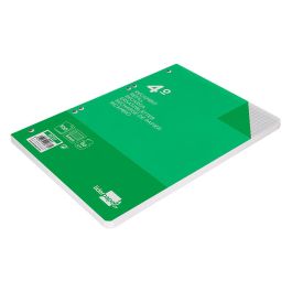 Recambio Liderpapel Cuarto 100 Hojas 60 gr-M2 Cuadro 6 mm Con Margen 6 Taladros