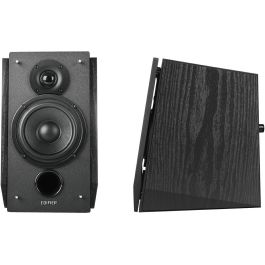 Edifier Studio R1855DB 2.0 Bluetooth - Altavoces de Estantería Autoamplificados con Conexión RCA/AUX/Óptica/Coaxial - Negro