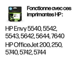 HP 62XL Cartucho de Tinta Negro de Alto Rendimiento Original