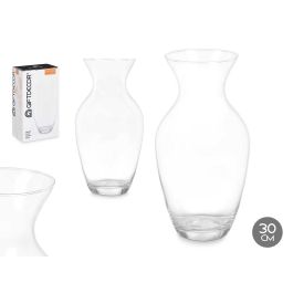 Jarrón de Cristal Cuello Estrecho 30 cm - Giftdecor (4 Unidades) Precio: 22.88999955. SKU: B17NPC2ACH
