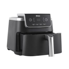 Ninja AF140EU Freidora de Aire 4 en 1 con 4.7L de Capacidad, Asar, Recalentar y Deshidratar. Potencia 2000W.