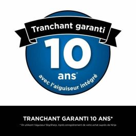 Ninja Juego de Cuchillos StaySharp de 14 Piezas - Acero Inoxidable y Bloque de Madera - K62014EUUK