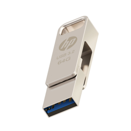 Memoria USB HP Acero 64 GB Memoria USB HP Acero 64 GB