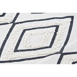 Alfombra Boho DKD Home Decor Blanco Negro 190 x 0.7 x 120 cm Alfombra Boho DKD Home Decor Blanco Negro 190 x 0.7 x 120 cm