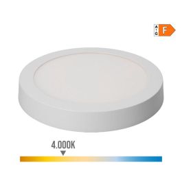 Downlight led superficie redondo blanco 20 W 1500 lm 4000 k luz dia ø 22 x 3 cm