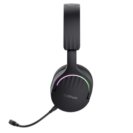 Trust Gaming GXT 491 Fayzo Auriculares Gaming Inalámbricos Dual Micrófono Cancelación Ruido Sonido Envolvente 7.1 Multiplataforma Negros