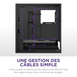 NZXT Caja H5 FLOW CC-H52FB-01 Negra Midi Tower PC (2024)