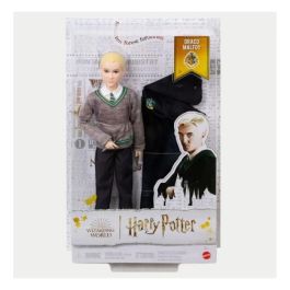 Mattel Hmf35 Muñeco Draco Malfoy Harry Potter Coleccionable, Uniforme Slytherin, Varita, Detalles Realistas, Articulado +6 Años Mattel Hmf35 Muñeco Draco Malfoy Harry Potter Coleccionable, Uniforme Slytherin, Varita, Detalles Realistas, Articulado +6 Años
