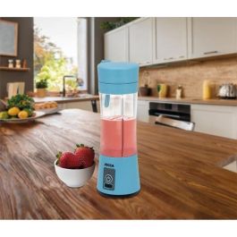 Jocca JOC8435253580887 Licuadora portátil Sweet 380 ml recargable USB 2000 mAh Azul