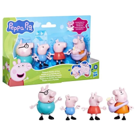 Peppa Pig Figuras Peppa Pig y su Familia 5 Personajes - Modelos Surtidos