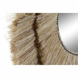 Espejo de pared DKD Home Decor Natural Bali 117 x 6 x 77 cm Espejo de pared DKD Home Decor Natural Bali 117 x 6 x 77 cm