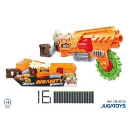 Pistola x-shot insanity horrorfire doomsday con 16 dardos 70 cm. Pistola x-shot insanity horrorfire doomsday con 16 dardos 70 cm.