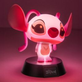 Paladone Lámpara LED Decorativa Icon Disney Stitch y Angel de Lilo & Stitch, 10 cm de Alto, Funciona con Pilas, Producto Oficial Paladone Lámpara LED Decorativa Icon Disney Stitch y Angel de Lilo & Stitch, 10 cm de Alto, Funciona con Pilas, Producto Oficial