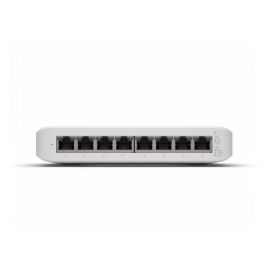 Ubiquiti USW-Lite-8-PoE Switch Gestionado Capa 2, 8 x RJ45, 4 x 802.3at PoE+, Gigabit Ethernet