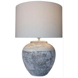 Lampara Sobremesa Neoclasico DKD Home Decor Gris Blanco 42 x 60 x 42 cm Precio: 96.49999986. SKU: S3020920