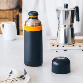 Bra Termo para alimentos Enjoy Efficient A198104 Negro 500ml para líquidos