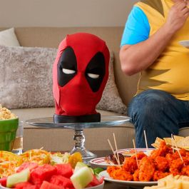 Hasbro AUC5010993697069 Cabeza Interactiva Deadpool Marvel - Se Mueve, Habla, App, +600 Sonidos y Frases, Coleccionable Adultos Hasbro AUC5010993697069 Cabeza Interactiva Deadpool Marvel - Se Mueve, Habla, App, +600 Sonidos y Frases, Coleccionable Adultos