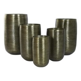 Macetero Home ESPRIT Cobre Aluminio Moderno 50 x 50 x 89 cm 51,5 x 51,5 x 91 cm (5 Unidades) Precio: 594.78999943. SKU: B13DE8APC4