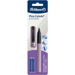 Pelikan Roller Pina Colada Edition, bolígrafo cilíndrico, colores surtidos, trazo 0.7 mm fino, recargable