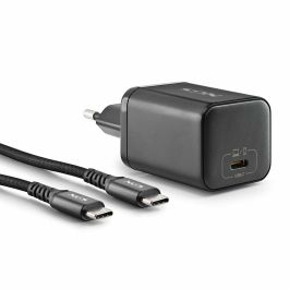 NGS BUD65W-C Cargador de Pared GaN 65W con USB-C y Cable Tipo-C a Tipo-C de 1.5m para Smartphones y Portátiles