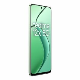 Realme 12X 5G Smartphone 6GB RAM 128GB Almacenamiento 6.6" 120Hz 50MP Dimensity 6100+ 5000mAh Verde Pluma