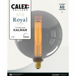 Bombilla LED E27 - CALEX - ROYAL KALMAR - Filamento - 3,5 W - 60 lm - 2000 K - Regulable - Titanio