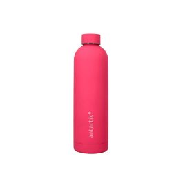 Botella Portaliquidos Antartik Isotermica Acero Inoxidable Libre De Bpa Color Fucsia 750 mL