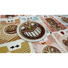 Tranjis Games Voodoom Juego de Mesa Rápido y Estratégico con Temporizador por App, de 3 a 6 Jugadores